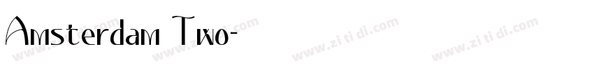 Amsterdam Two字体转换